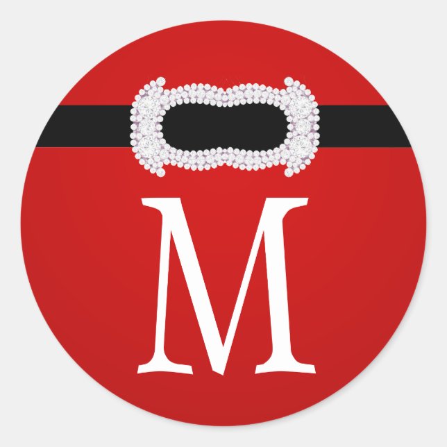 20 - 1.5  Envelope Seal Monogram Christmas XMAS (Front)