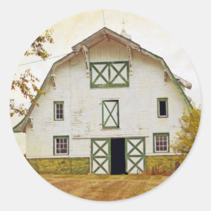 20 - 1.5 Envelope Seal Sunset Barn Country Rustic