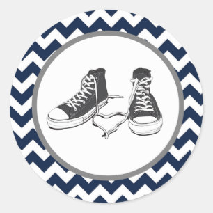 20 - 1.5 Envelope Seal Teenage Sneakers Chevron