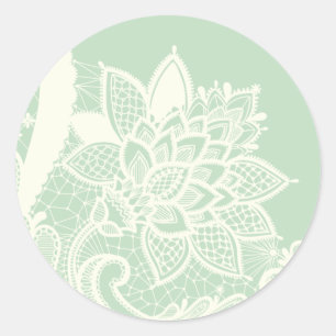 20 - 1.5 Envelope Seal Vintage Victorian Lace Min