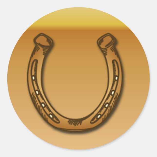 20 - 1.5" Envelope Sticker Wagon Wheel/Horse Shoe (Front)
