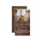 20 Budget RUSTIC PHOTO Save Date and Envelopes