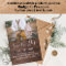 20 Budget RUSTIC PHOTO Save Date and Envelopes