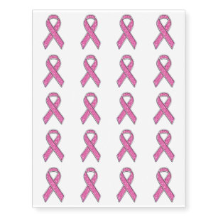 Breast Cancer Awareness Temporary Tattoos | Zazzle