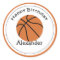 20 Customizable Cupcake Toppers Basketball