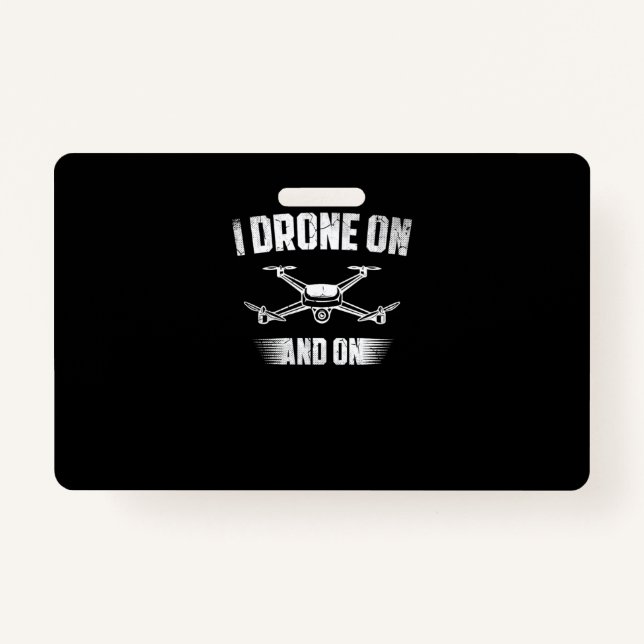 20.Drones for a Drone Pilot Badge (Front)