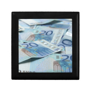 20 euro bills - Money Art Jewelry Box