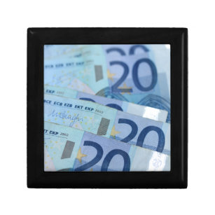 20 euro bills - Money Art Keepsake Box