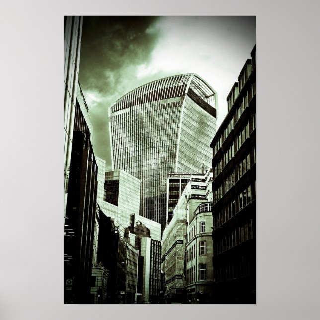 20 Fenchurch Street Walkie Talkie Building London Poster (Front)