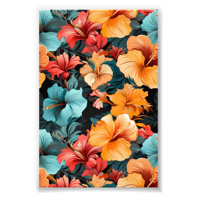 #20 Floral Pattern Photo Print (Front)