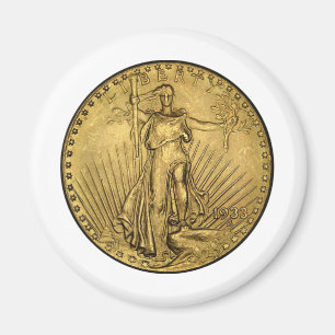 $20 GOLD PIECE MAGNET