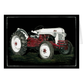 "20 Horses" - Tractor Card