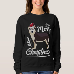 20 Off ! Christmas Husky Dog Santa Hat   Merry Chr Sweatshirt