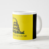 20 oz. Coffee Mug w/ Gadsden Flag-Dont Tread On Me (Front Right)