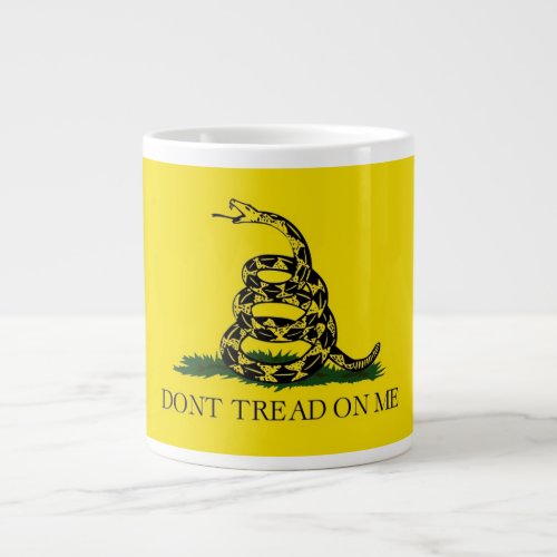 20 oz Coffee Mug w Gadsden Flag_Dont Tread On Me