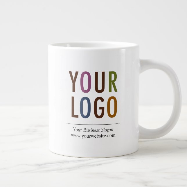 20 oz Custom Large Giant Mug with Logo No Minimum (Right)