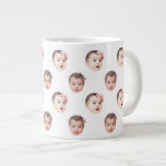 20 Oz Jumbo Cute Baby Face 2 Photos Specialty Giant Coffee Mug<br><div class="desc">The background needs to be transparent. Make sure the photo is cropped tightly to the object/face. If you have any problem cropping your photo, i can do it for you. Before placing an order, you have to send your photo to my message or email at ayokholid@gmail.com, and i will send...</div>