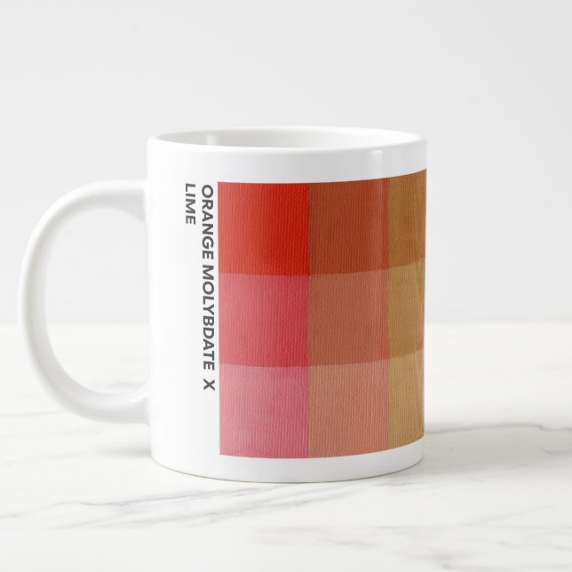 20 oz Orange Molybdate x Lime Mug (Left)
