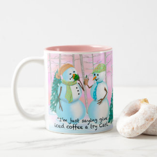 20 oz Snowmen and Coffee mug