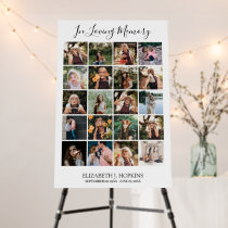 20 Photo Collage Memorial Funeral Create Your Own Foam Board