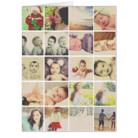 20 photos collage personalized