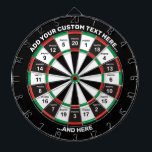20 Photos Dartboard with Custom Text<br><div class="desc">Dartboard with classic colors. Two custom text areas. Twenty custom image fields. You can upload your photos using "Personalise this template" option. Use square photos whith your theme centered mostly in the middle of the image.</div>