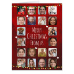    20 Photos to Personalize Family Merry Christmas Card