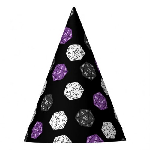 20 Sided Dice DND Games Kids Birthday Party Party Hat