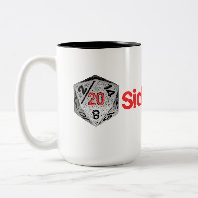 20 Sided Games Mug (Left)