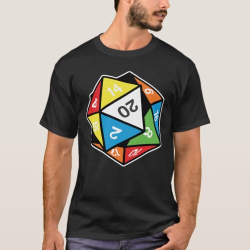 20 Sided Puzzle T_Shirt