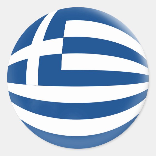 20 small stickers Greece flag (Front)