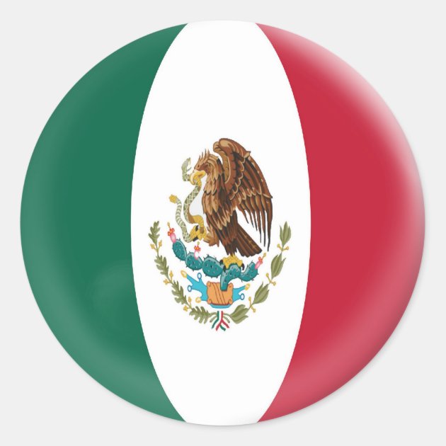 20 Small Stickers Mexico Mexican Flag | Zazzle