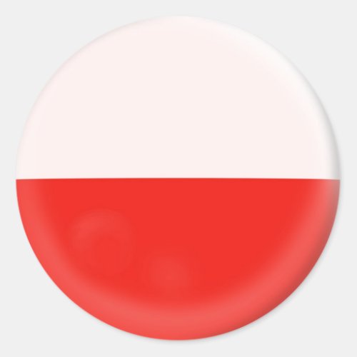 20 small stickers Poland Polish flag