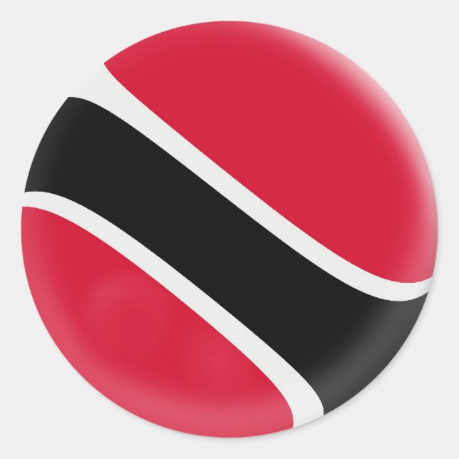 20 small stickers Trinidad & Tobago flag (Front)