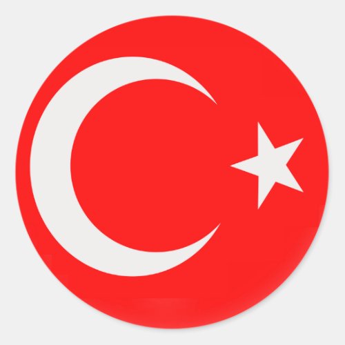 20 small stickers Turkiey Turkish flag