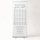 20 Tables Welcome Seating Chart