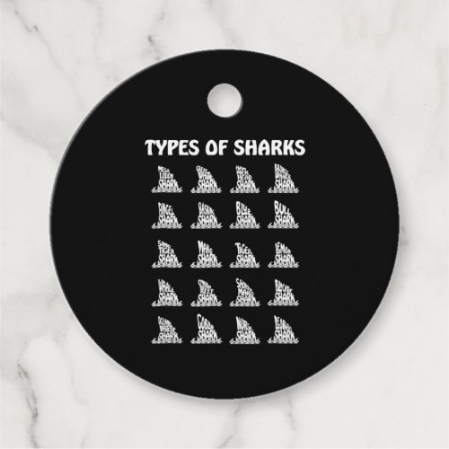 20 types of sharks fin shark marine biology favor tags