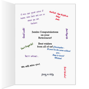 20 VIRTUAL SIGNATURES HUGE BIG RETIREMENT From All Card