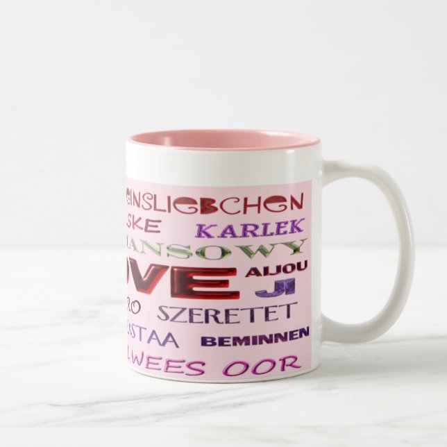20 Ways to say Love Mug (Right)