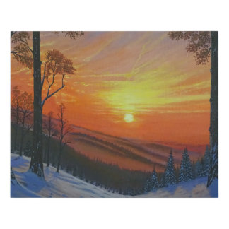20"x16" Faux Wrapped Canvas Print