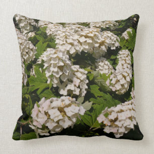 20"x20" Oakleaf Hydrangea Throw Pillow
