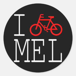 20 x 1½" round stickers. Black background Classic Round Sticker