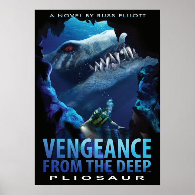 20 x 28 - Vengeance - Pliosaur Poster 2 (Front)