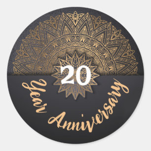 20 Year Anniversary Envelope Seal