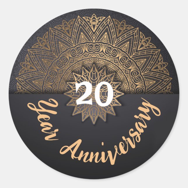 20 Year Anniversary Envelope Seal (Front)
