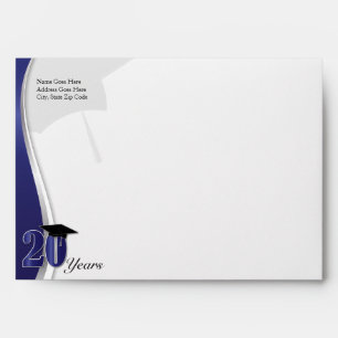 20 Year Class Reunion Envelope