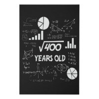20 Year Old Bday Geeky Math 20th birthday Gift