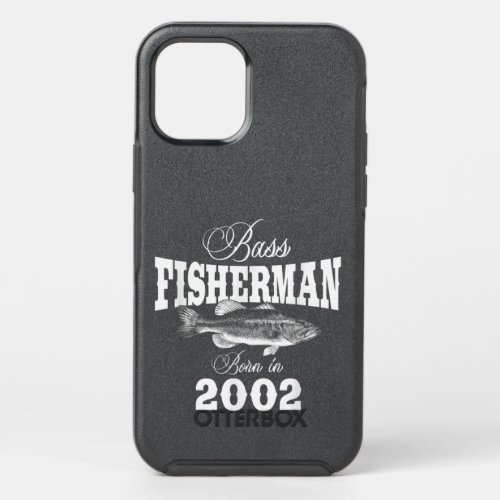20 Year Old Fisherman Bass Fishing 2002 20th Birth OtterBox Symmetry iPhone 12 Pro Case