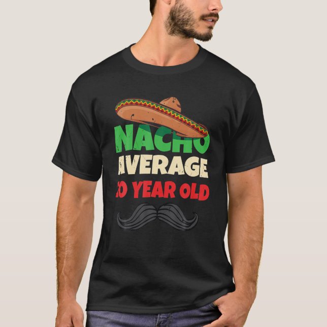 20 Year Old Outfit Twentieth Present Boys 20th T-Shirt (Front)