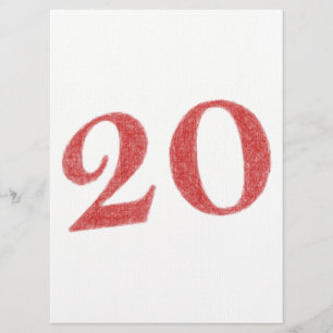 20 years anniversary card